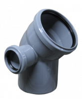110 колено с отводом 50 УГОЛ 45 ЛЕВЫЙ