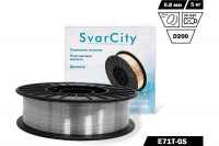 Сварочная проволока SvarCity E71T-GS (ф0,8 х 5кг) порошковая/флюсовая SC-00000403