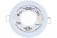 Встр потол свет Ecola GX53 H4 220V GX53 белый матовый 38*106