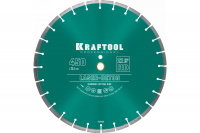 Диск алмазный отрезной по бетону, камню, 450 мм Laser-beton KRAFTOOL (36686-450)