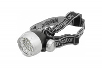 Фонарь светодиодн. NPT-H01-3AAA 25LED налобный пластик (94946)