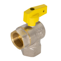 Кран шар. газовый УГЛОВОЙ STM-GAS 3/4 г/г бабочка