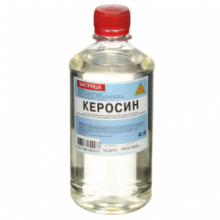 Растворитель МАТРИЦА керосин КО-25 осветительный 0,5л ПЭТ