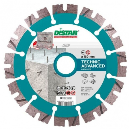 Круг алмазный Distar 1A1RSS/C3-H 450*4,0/3,0*10*25,4-32 F4 Baumesser Asphalt PRO (94320005028)