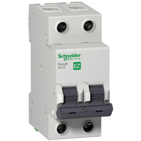 Выключатель автоматический двухполюсный 25A C 4.5кА EASY 9 (EZ9F34225) Schneider